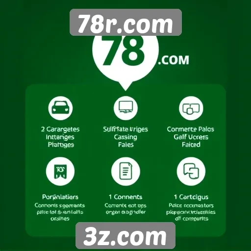 Recursos e funcionalidades do site 78r.com