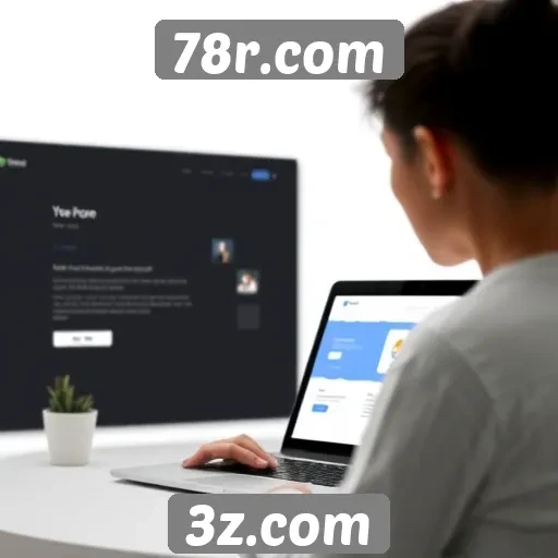 Navegação e interface do usuário no 78r.com