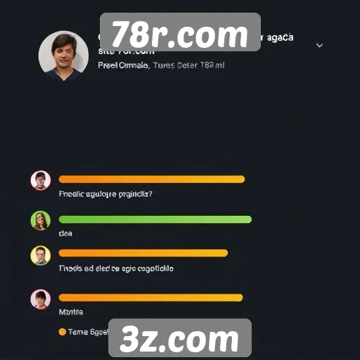 Feedback dos usuários sobre a navegação no site 78r